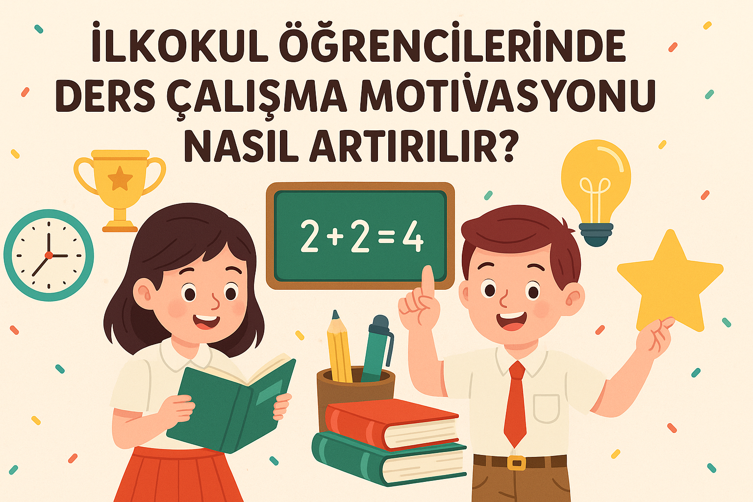 İlkokul Öğrencilerinde Ders Çalışma Motivasyonu Nasıl Artırılır?